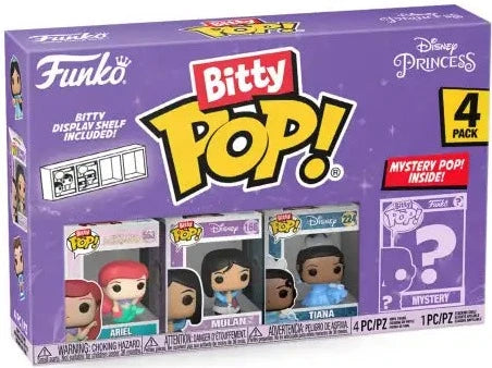 Funko Bitty Pop! - Disney Princesses: Ariel 4-Pack Action- Og Legetøjsfigurer