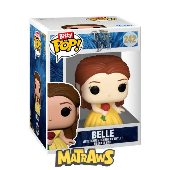 Funko Bitty Pop! - Disney Princesses: Belle 4-Pack Action- Og Legetøjsfigurer