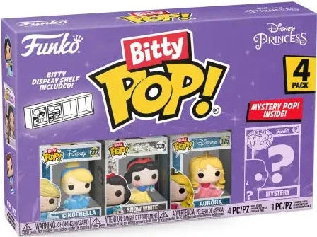 Funko Bitty Pop! - Disney Princesses: Cinderella 4-Pack Action- Og Legetøjsfigurer