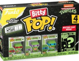 Funko Bitty Pop! - Teenage Mutant Ninja Turtles: 8-Bit 4-Pack Action- Og Legetøjsfigurer