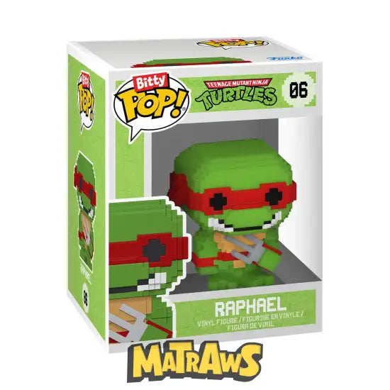 Funko Bitty Pop! - Teenage Mutant Ninja Turtles: 8-Bit 4-Pack Action- Og Legetøjsfigurer