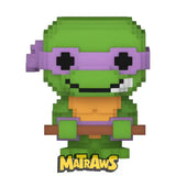 Funko Bitty Pop! - Teenage Mutant Ninja Turtles: 8-Bit 4-Pack Action- Og Legetøjsfigurer