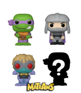 Funko Bitty Pop! - Teenage Mutant Ninja Turtles: Donatello 4-Pack Action- Og Legetøjsfigurer