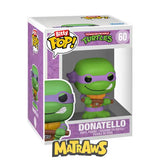 Funko Bitty Pop! - Teenage Mutant Ninja Turtles: Donatello 4-Pack Action- Og Legetøjsfigurer