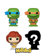 Funko Bitty Pop! - Teenage Mutant Ninja Turtles: Leonardo 4-Pack Action- Og Legetøjsfigurer