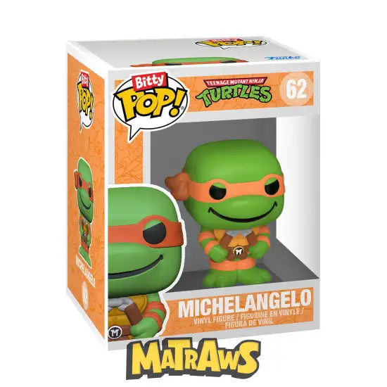 Funko Bitty Pop! - Teenage Mutant Ninja Turtles: Leonardo 4-Pack Action- Og Legetøjsfigurer