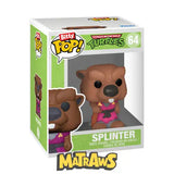 Funko Bitty Pop! - Teenage Mutant Ninja Turtles: Splinter 4-Pack Action- Og Legetøjsfigurer