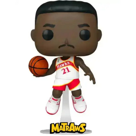 Funko POP! - Basketball: Dominique Wilkins (Atlanta Hawks) #104 Action- og legetøjsfigurer Funko POP! 