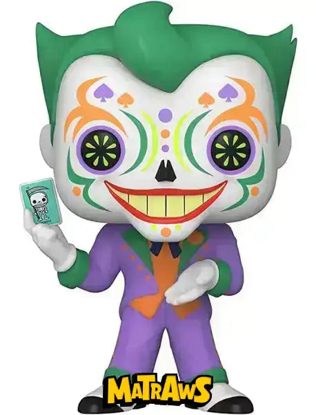 Funko POP! - DC Super Heroes: The Joker #414 Action- og legetøjsfigurer Funko POP! 