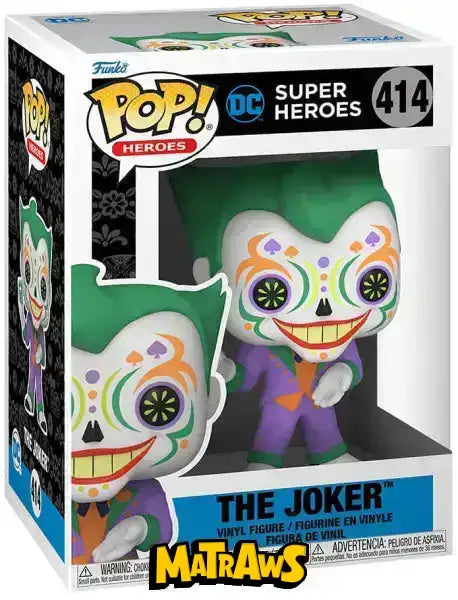 Funko POP! - DC Super Heroes: The Joker #414 Action- og legetøjsfigurer Funko POP! 