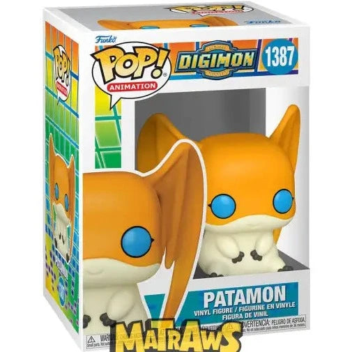 Funko Pop! - Digimon: Patamon #1387 Action- Og Legetøjsfigurer