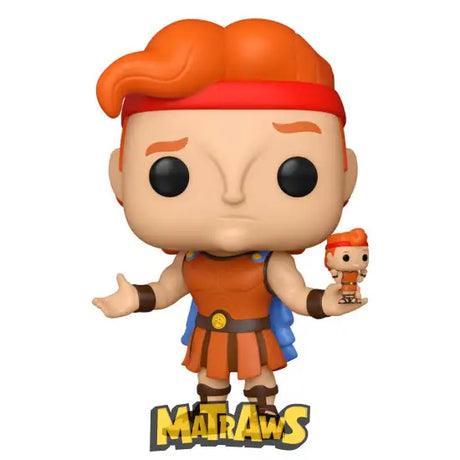 Funko Pop! - Disney: Hercules With Action Figure #1329 (Wondrous Convention Limited Edition) Action-
