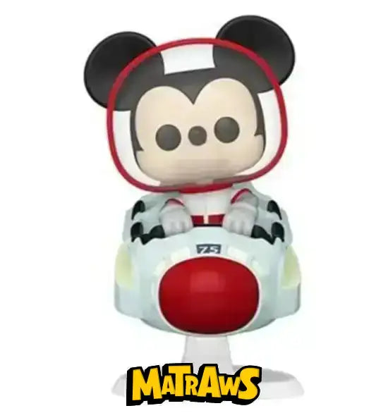 Funko POP! - Disney: Mickey Mouse at the Space Mountain Attraction (Super Deluxe) #107 Action- og legetøjsfigurer Funko POP! 