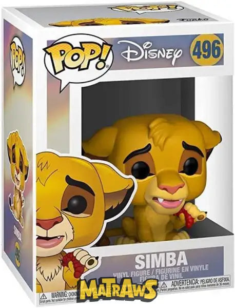 Funko Pop! - Disney: Simba #496 Action- Og Legetøjsfigurer