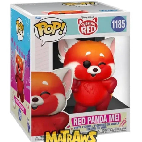 Funko Pop! - Disneys Turning Red: Red Panda Mei #1185 Action- Og Legetøjsfigurer
