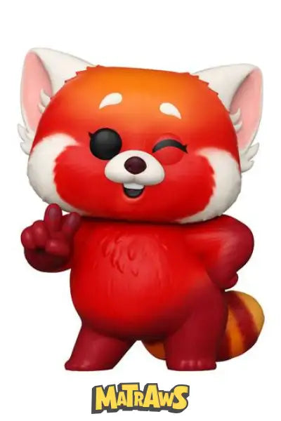 Funko Pop! - Disneys Turning Red: Red Panda Mei #1185 Action- Og Legetøjsfigurer