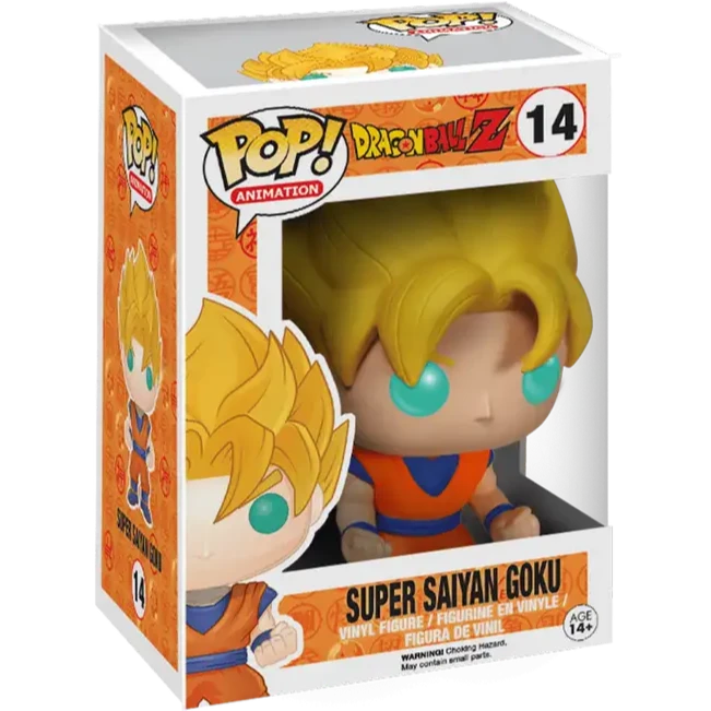 Funko POP! - Dragon Ball Z: Super Saiyan Goku #14 - Action-