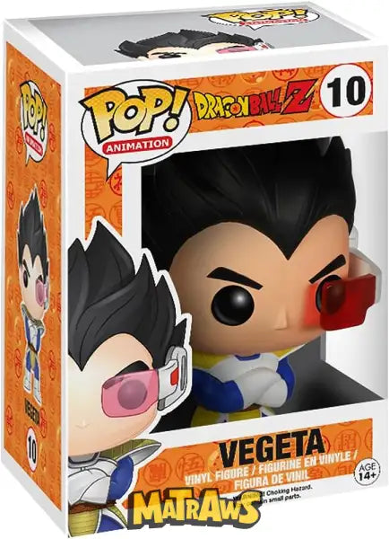 Funko Pop! - Dragon Ball Z: Vegeta #10 Action- Og Legetøjsfigurer