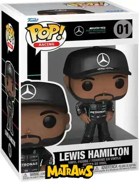 Funko POP! - Formula One: Lewis Hamilton #01 Action- og legetøjsfigurer Funko POP! 