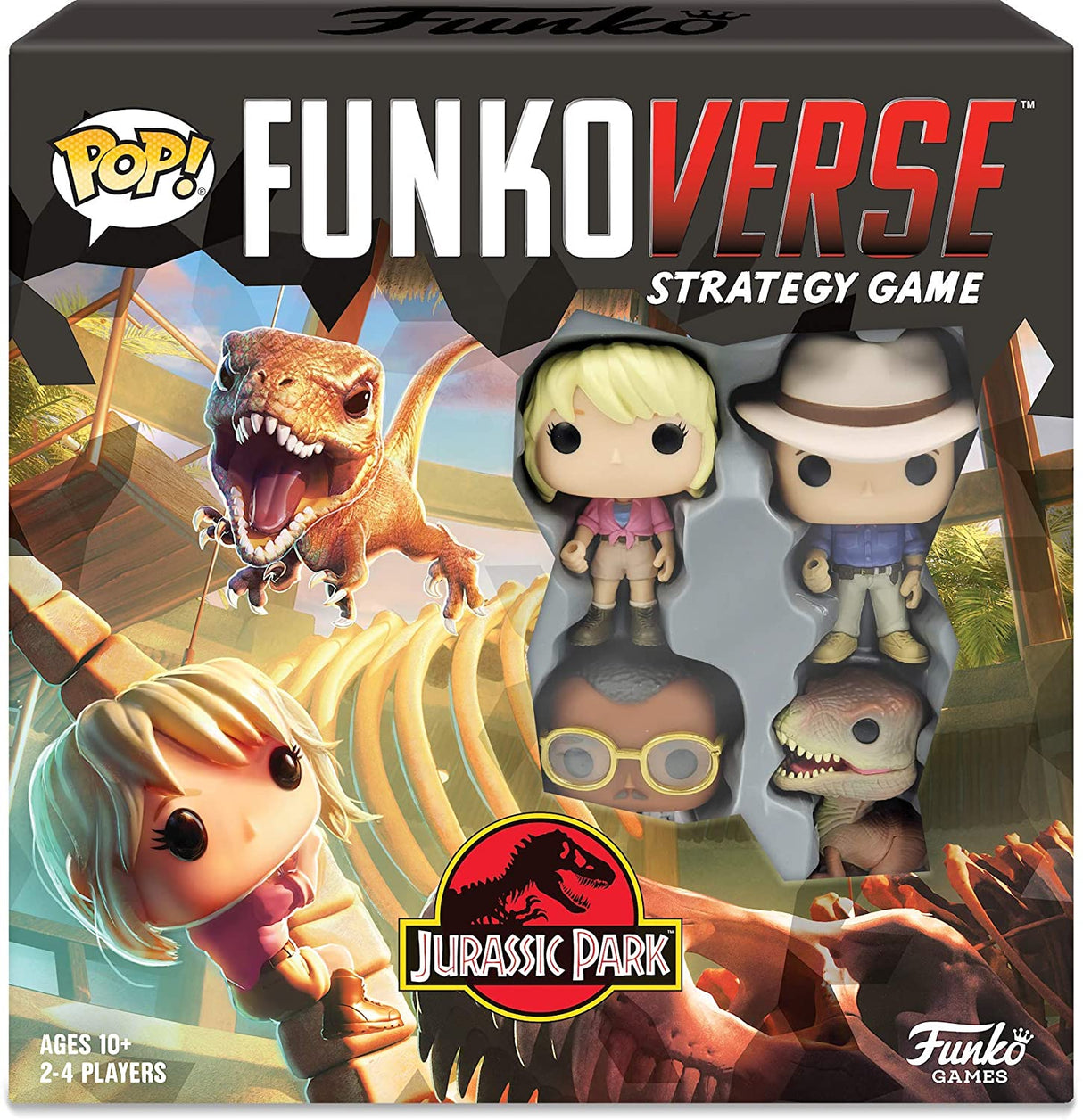 Funko POP! - Jurassic Park Funkoverse Strategy Game