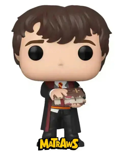 Funko POP! - Harry Potter: Neville Longbottom with Monster Book #116 Action- og legetøjsfigurer Funko POP! 