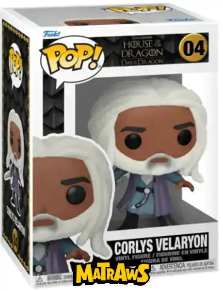 Funko POP! - House of the Dragon: Corlys Velaryon #04 Action- og legetøjsfigurer Funko POP! 