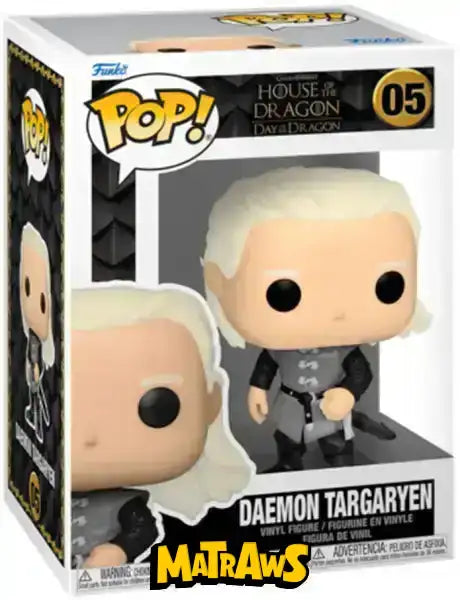 Funko POP! - House of the Dragon: Daemon Targaryen #05 Action- og legetøjsfigurer Funko POP! 