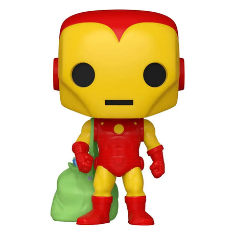 Funko POP! - Marvel Holiday: Iron Man with Bag #1282