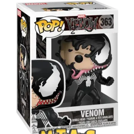 Funko Pop! - Marvel: Venom (Eddie Brock) #363 (Bobble-Head) Action- Og Legetøjsfigurer