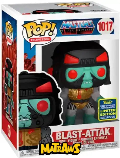 Funko POP! - Masters of the Universe: Blast-Attak (2020 Summer Convention, Limited Edition) #1017 Action- og legetøjsfigurer Funko POP! 