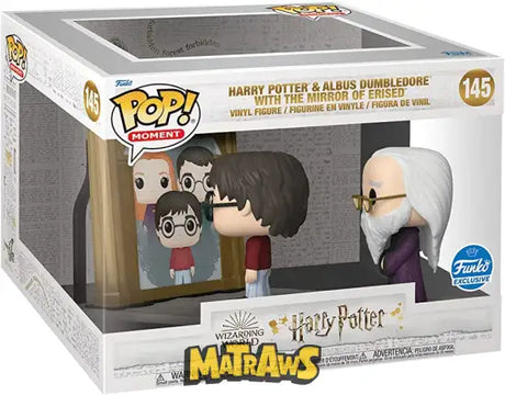 Funko Pop! Moment - Harry Potter & Albus Dumbledore With The Mirror Of Erised #145 Action- Og