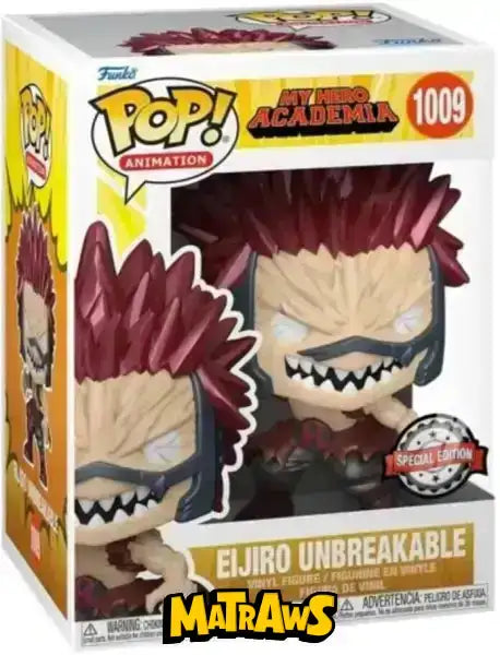 Funko POP! - My Hero Academia: Eijiro Unbreakable (Special Edition) #1009 Action- og legetøjsfigurer Funko POP! 