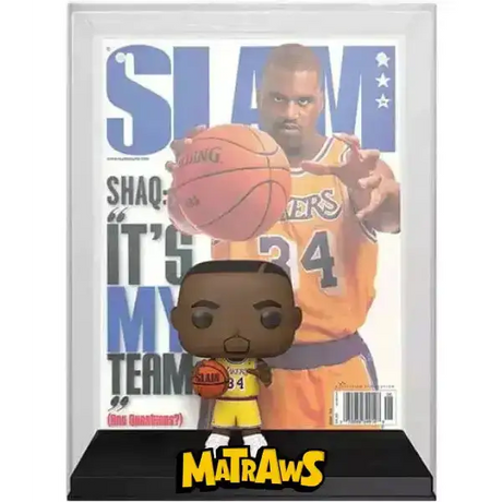 Funko POP! - NBA Cover: Shaquille O'Neil (SLAM Magazine) #02 Action- og legetøjsfigurer Funko POP! 