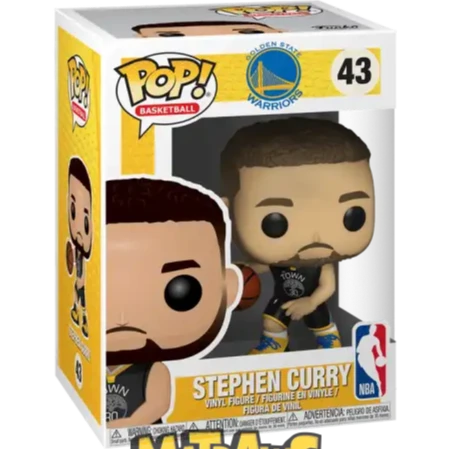 Funko Pop! - Nba: Stephen Curry #43 Action- Og Legetøjsfigurer