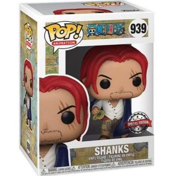 Funko POP One Piece Shanks Special Edition Figur