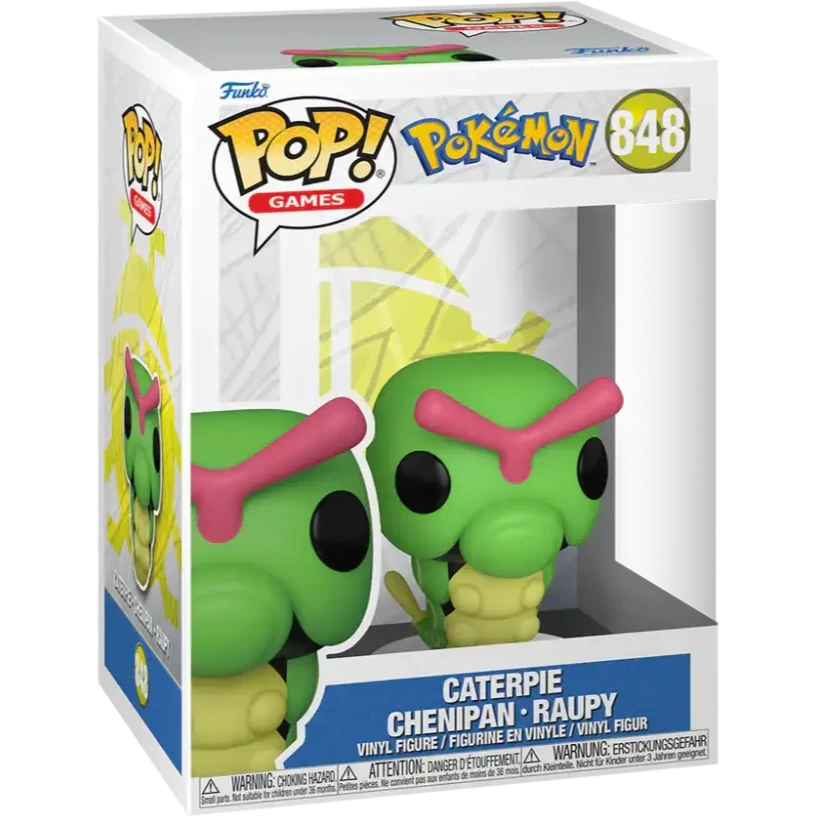 Funko POP! - Pokémon: Caterpie #848 - Action- og