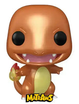 Funko POP! - Pokémon: Charmander (Metallic) #455 Action- og legetøjsfigurer Funko POP! 