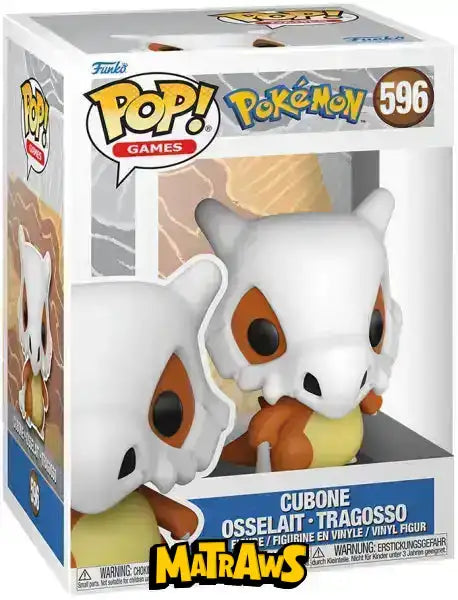 Funko POP! - Pokémon: Cubone #596 Action- og legetøjsfigurer Funko POP! 