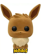 Funko POP! - Pokémon: Eevee (Flocked) #577 Action- og legetøjsfigurer Funko POP! 