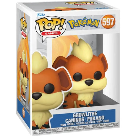 Funko POP! - Pokémon: Growlithe #597 - Action- og