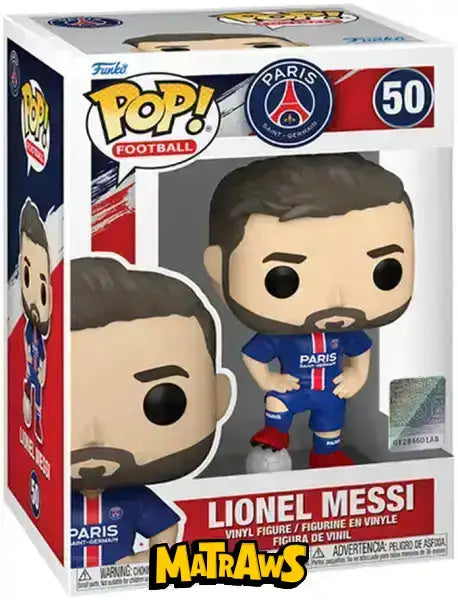 Funko POP! - PSG: Lionel Messi #50 Action- og legetøjsfigurer Funko POP! 