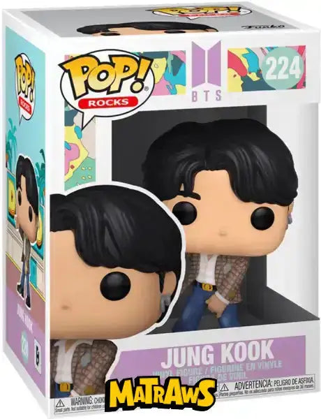 Funko POP! - Rocks: Jung Kook (BTS) #224 Action- og legetøjsfigurer Funko POP! 