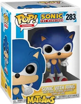 Funko Pop! - Sonic The Hedgehog: With Ring #283 Action- Og Legetøjsfigurer