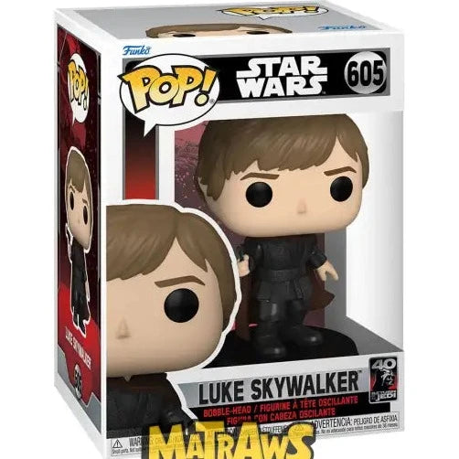 Funko Pop! - Star Wars: Luke Skywalker (40Th Anniversary) #605 Action- Og Legetøjsfigurer