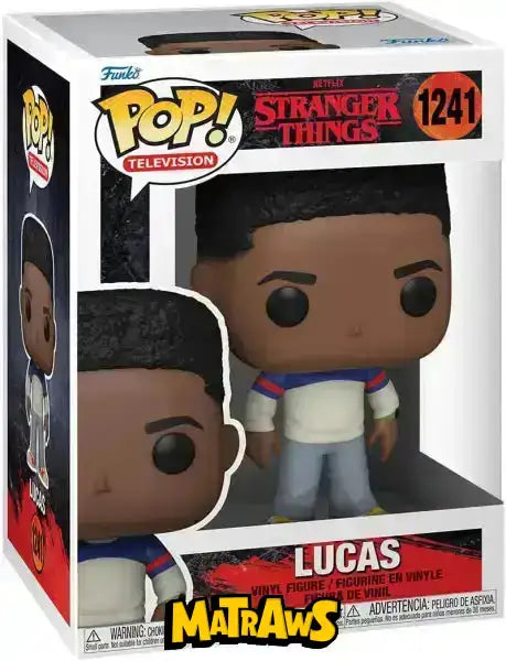 Funko POP! - Stranger Things, Lucas #1241 Action- og legetøjsfigurer Funko POP! 