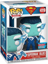 Funko POP! - Superman (Blue) (2021 Fall Convention Exclusive) #419