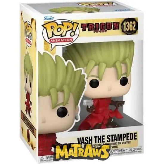 Funko Pop! - Trigun: Vash The Stampede #1362 Action- Og Legetøjsfigurer