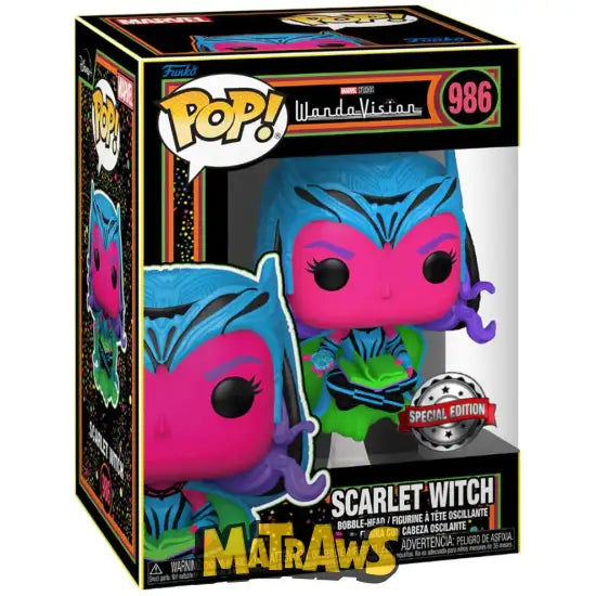 Funko Pop! - Wandavision: Scarlet Witch Special Edition #986 Action- Og Legetøjsfigurer