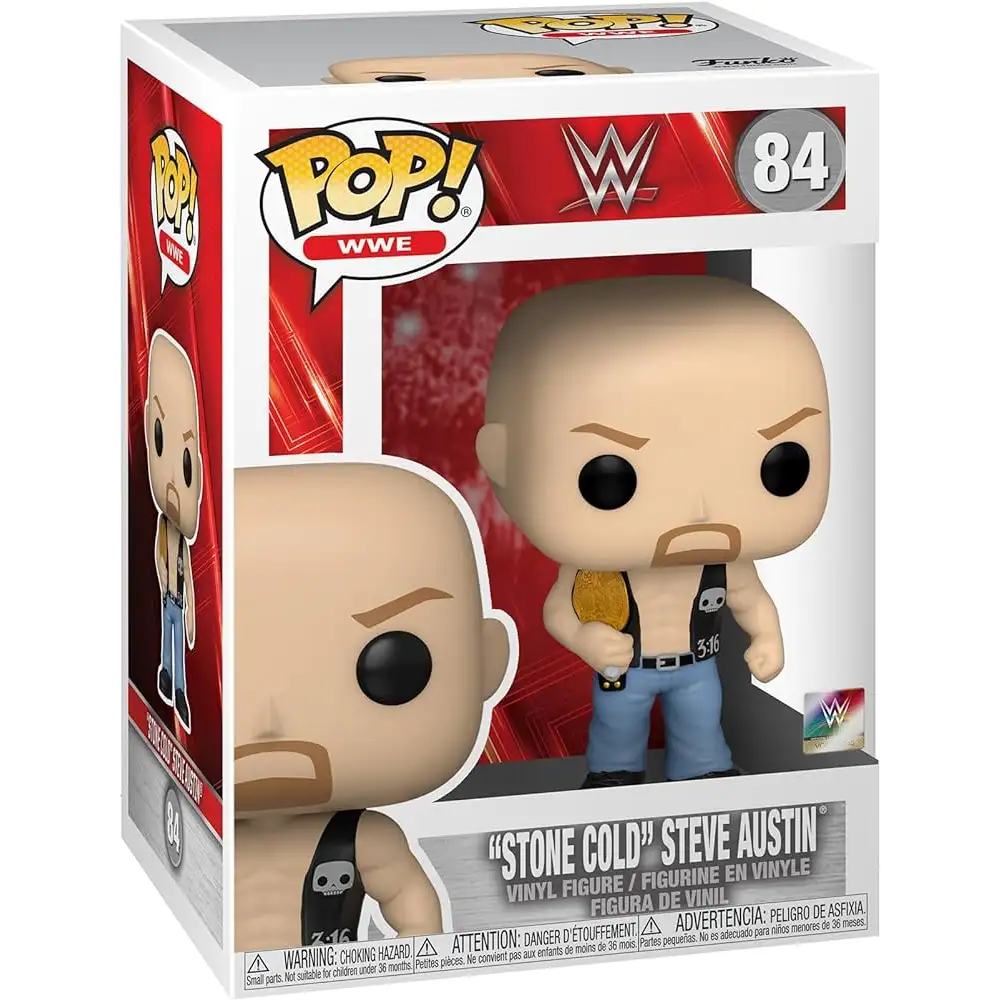 Funko POP! - WWE: ’Stone Cold’ Steve Austin #84