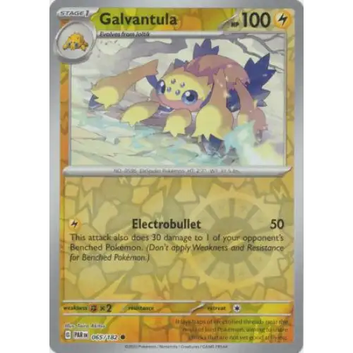 Galvantula - Reverse - 065/182 - Enkeltkort